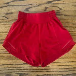 Lululemon Hotty Hot High-Rise Lined Short 4" Size O